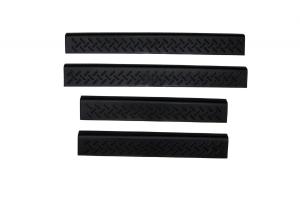 99-08 F-350 Super Duty Pickup Extended Cab, 99-99 F-250 Pickup Extended Cab AVS Door Sills - Stepshield Front (Black)