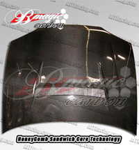 93-97 Del Sol B-Magic Carbon Fiber Hoods - N1 Series