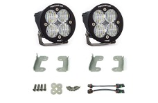 2009 Jeep Wrangler, 2008 Jeep Wrangler, 2007 Jeep Wrangler Baja Designs BAJ Squadron R Pro Light Kits - Wrangler JK w/OE Bumper Squadron R Pro Fog Pocket Kit - Clear