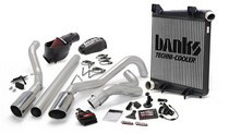 08-10 Ford F250 6.4L Short Wheel Base (Extended Cab/Short Bed, Crew Cab/Short Bed), 08-10 Ford F350 6.4L Short Wheel Base (Extended Cab/Short Bed, Crew Cab/Short Bed) Banks Big Hoss Bundle - Single Exhaust (Chrome Stainless Steel Tip)