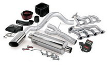 2009 Chevrolet Silverado 5.3L Flex Fuel Vehicle (Crew Cab/Short Bed, Extended Cab/Short Bed) Banks PowerPack System - Single Exhaust (Black Stainless Steel Tip)