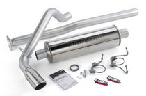 05-11 Toyota Tacoma 4.0L (Extended Cab/Long Bed, Crew Cab/Short Bed, Crew Cab/Long Bed), 2012 Toyota Tacoma 4.0L (D-Cab/Long Bed) Banks Monster Exhaust System (Chrome Stainless Steel Tip)