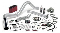 1997 Ford F250 7.3L (Automatic Transmission), 95-96 Ford F250 7.3L (Automatic Transmission), 95-97 Ford F350 7.3L (Automatic Transmission) Banks Stinger-Plus System - Single Exhaust (Chrome Stainless Steel Tip)