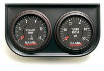 01-06 Chevrolet Silverado, 03-07 Dodge Ram, 04-07 Ford F150, 08-07 Ford F250, 08-07 Ford F350, 2003 Ford F150, 2007 Chevrolet Silverado, 2007 Ford F250, 2007 Ford F350 Banks Gauge Assembly - Dynafact Electric