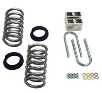 92-99 Suburban 2WD 1/2-Ton Belltech Stage 1 Lowering Kit w/o Shocks (Front Lowering: 2