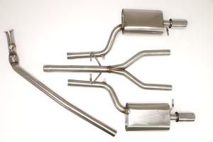 02-03 B6 A4 Quattro Sport 1.8T 5spd B&B Performance Exhaust System, 3.5