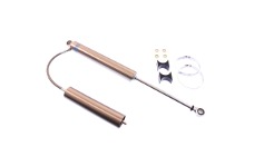 Universal Bilstein BIL Motorsport Shocks - Motorsport 14in. TRAVL RESVR SHK PTD 360/80 46mm Monotube Shock Absorber