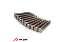 Universal BLOX Racing BX Wheel Studs - Titanium Wheel Studs 12 x 1.50mm - Set of 10