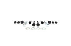 Universal BLOX Racing BX Harness Bars - 47in Harness Bar Hardware - Silver