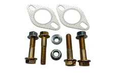 Universal BLOX Racing BX Muffler Delete - T304 Muffler Delete / Axle Back - 4.0in Hardware Kit
