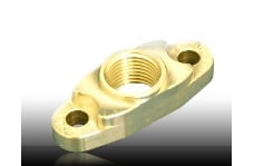 Universal BLOX Racing BX Flanges - Billet Oil Drain