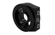 Universal BLOX Racing BX Oil Filter Block - Oil Filter Block Adapter Black / For Oil Pressure / Oil Temperature