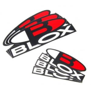 All Vehicles (Universal) Blox Racing Printed Die Cut Decal (Small)