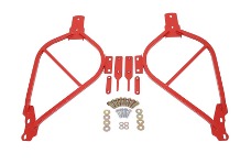 2014 Chevrolet SS, 2015 Chevrolet SS, 2016 Chevrolet SS, 2017 Chevrolet SS BMR Suspension BMR Subframe Connectors - BMR 14-17 Chevy SS Sedan Bolt-On Subframe Connectors - Red