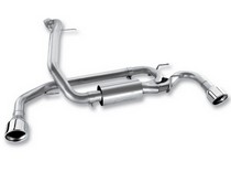 10-13 Mazda 3 (2.5L/2.3L 4cyl Turbo FWD Manual Trans 5-Door Hatchback) Borla Exhaust System - Rear, S-Type Sound