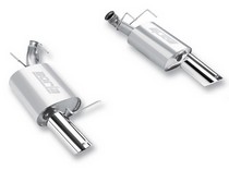 11-12 Ford Mustang (GT) Borla Exhaust - Rear, S-Type, Single Split Rear Exit