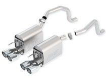 09-13 Chevrolet Corvette (C6 6.2L V8 Auto/Manual Trans RWD 2DR Coupe/Convertible) Borla Exhaust Touring - Dual Split Rear Exit