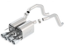 05-08 Chevrolet Corvette (C6 6.0L/6.2L V8 Auto/Manual Trans RWD 2DR Coupe/Convertible) Borla Exhaust Touring - Dual Split Rear Exit