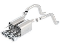 05-08 Chevrolet Corvette (C6 6.0L/6.2L V8 Auto/Manual Trans RWD 2DR Coupe/Convertible) Borla Exhaust - S-Type II , Dual Split Rear Exit