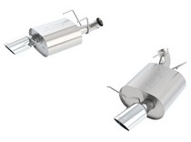 13-14 Ford Mustang (GT 5.0L V8 Auto/Manual Trans RWD 2-Door Coupe/Convertible) Borla Exhaust Touring - Single Split Rear Exit