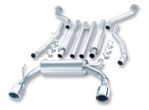 03-04 Infinity G35 3.5L V6 RWD 2DR Borla Exhaust Systems - Split Rear Exit w/ Tip Style 5