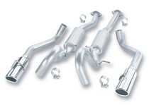 99-04 Ford Mustang GT 4.6L V8 2DR RWD (Automatic / Manual Transmission) Borla Exhaust Systems - Stainless Steel