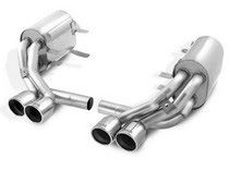 05-08 997S 3.8L 6Cyl AT/MT Coupe/Convertible RWD Borla Stainless Steel Cat-Back Exhaust System, Pipe Diameter 2.5”/1.75”, Tip Size 3.5” RD x 4.5”, Tip Style Dual Round Rolled Angle Cut