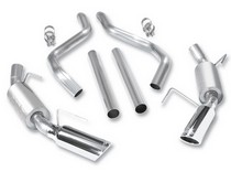 05-09 Ford Mustang (GT 4.6L V8 Auto/Manual Trans RWD 2-Door Coupe/Convertible) Borla Cat Back Exhaust - ATAK