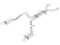 11-12 Ford Mustang (GT/Shelby GT500 5.4L SC V8 Auto/Manual Trans RWD 2-Door Coupe/Convertible) Borla Cat Back Exhaust - S-Type