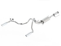 10-14 Toyota FJ Cruiser (4.0L V6 Automatic/Manual Trans 2+4WD 4 Door) Borla Cat Back Exhaust Touring