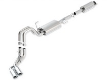11-14 Ford F150 (5.0L AT/MT Trans 2+4WD 4 Door) Borla Cat Back Exhaust Touring - Side Exit