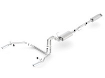 11-14 Ford F150 (5.0L AT/MT Trans 2+4WD 4 Door) Borla Cat Back Exhaust - S-Type , Single Split Rear Exit, (3