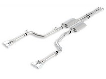 11-14 Dodge Challenger (6.4L V8 Auto/Manual Trans) Borla Cat Back Exhaust - S-Type , Dual Split Rear Exit