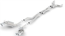 12-15 Chevrolet Camaro (6.2L V8 Auto/Manual Trans RWD Coupe) Borla Cat Back Exhaust - S-Type , Dual Split Rear Exit