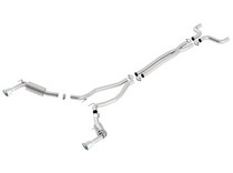 14-15 Chevrolet Camaro (SS 6.2L V8 Automatic/Manual Trans. Rear Wheel Drive 2 door) Borla Cat Back Exhaust - Single Split Rear Exit