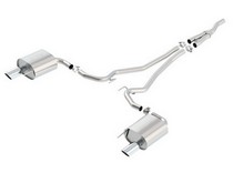 15-16 Ford Mustang (2.3L EcoBoost) Borla Cat Back Exhaust - S-Type , Single Split Rear Exit