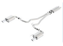 15-16 Ford Mustang (GT/GT Convertible 5.0L) Borla Cat Back Exhaust - Touring, Single Split Rear Exit