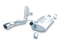 91-95 Jeep Wrangler 4.0 6 Cylinder 4WD 2DR Borla Exhaust Systems - Rear Tip Exit w/ Tip Style 13