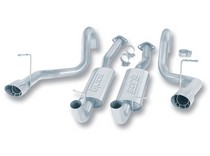 94-95 Ford Mustang GT / Cobra 5.0L V8 RWD 2DR RWD (Automatic / Manual Transmission) Borla Exhaust Systems - Stainless Steel
