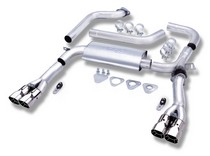 93-95 Chevrolet Camaro 5.7L V8, 93-95 Pontiac Firebird 5.7L V8 (Single Catalytic Converter) 2DR Borla Exhaust Systems - Single Cat 3 Inch Adjustable System