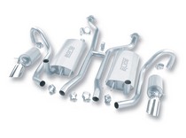 94-96 Chevrolet Impala SS 5.7L V8 4DR Borla Exhaust Systems - Split Rear Tip Exit w/ Tip Style 10