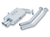 95-00 BMW M3 3.2L 6 Cylinder RWD 2/4DR Borla Exhaust Systems - Rear Tip Exit w/ Tip Style 18