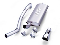 97-99 Jeep Wrangler 2.5L 4 Cylinder / 4.0L 6 Cylinder (Not Compatible With Trailer Hitch) Borla Exhaust Systems - Rear Tip Exit w/ Tip Style 14