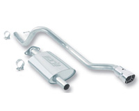 00-01 Jeep Cherokee 4.0L 2/4WD 2/4DR Borla Exhaust Systems - T-304 Stainless Steel