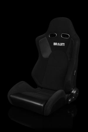 Universal (Can Work on All Vehicles) Advan Series Sport Seats - Black Cloth