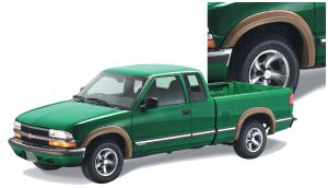 94-03 S-10 Blazer,  94-03 S-10 Pickup Regular & Extended Cab Models Bushwacker Set of 4 Street Style™ (0.75