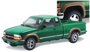  94-03 S-10 Pickup Regular & Extended Cab Models, 95-03 S-10 Blazer 2 Door Model, 95-03 S-10 Blazer 2 Door Model  Bushwacker Set of 4 Extend-A-Fender® (2.25