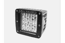 Universal Cali Raised CAL LED Pods - 3X2 18W Amber