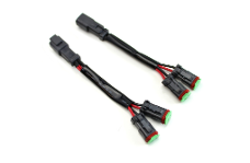 Universal Cali Raised CAL LED Wiring - Dt Plug Splitter