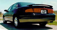 00-02 Accent 2dr, 00-02 Ls, 00-04 Legacy 4dr, 00 Nubira, 04-05 Malibu Classic, 97-03 Malibu, 97-98 Regal, 97-99 Cutlass 4dr, 98-02 626, 99-03 Galant, 99-03 Leganza California Dream Custom Style Paintable Wing